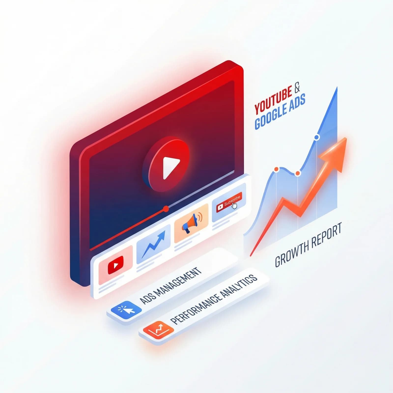 Διαχείριση YouTube και Google Ads