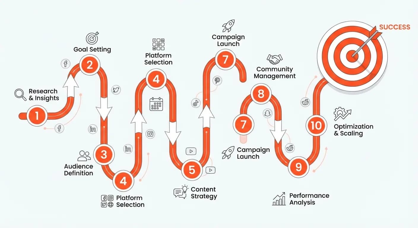 Social Media Strategy: 10 βήματα για το 2026